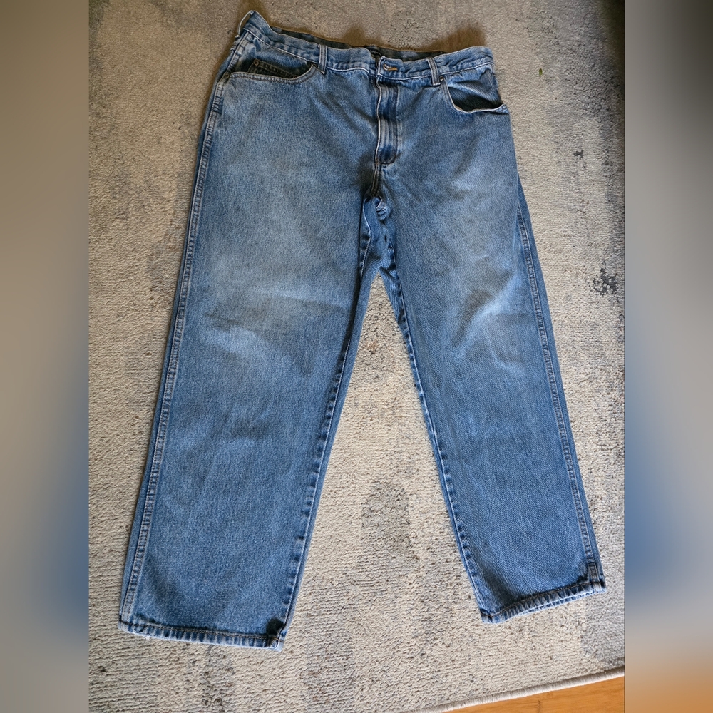 Basic Editions Blue Women's Flare Jeans